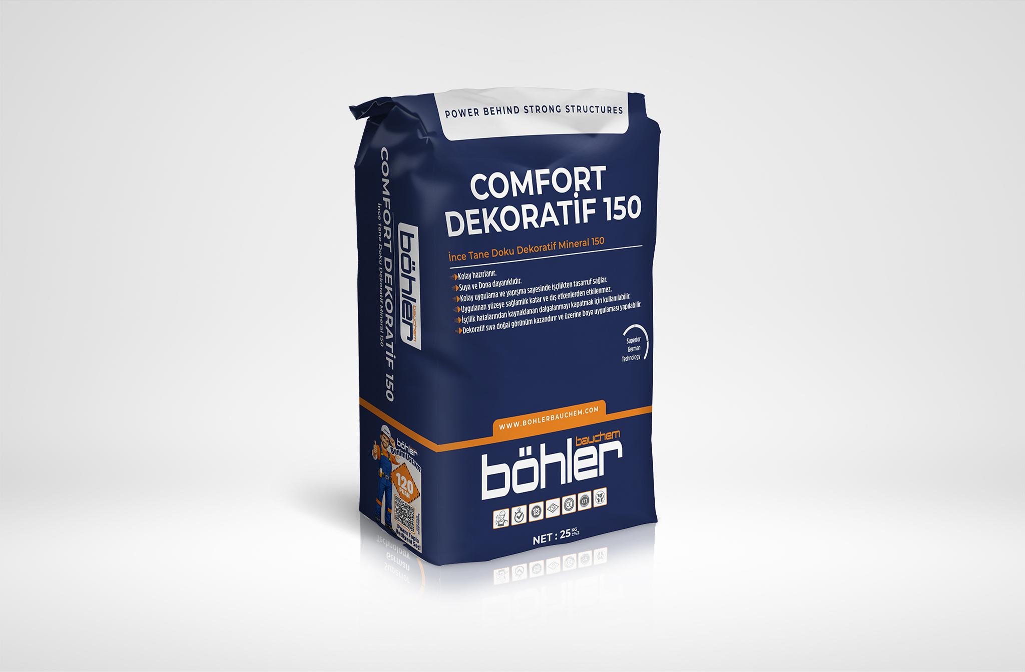 COMFORT DEKORATİF 150 İnce Tane Doku Dekoratif Mineral 150