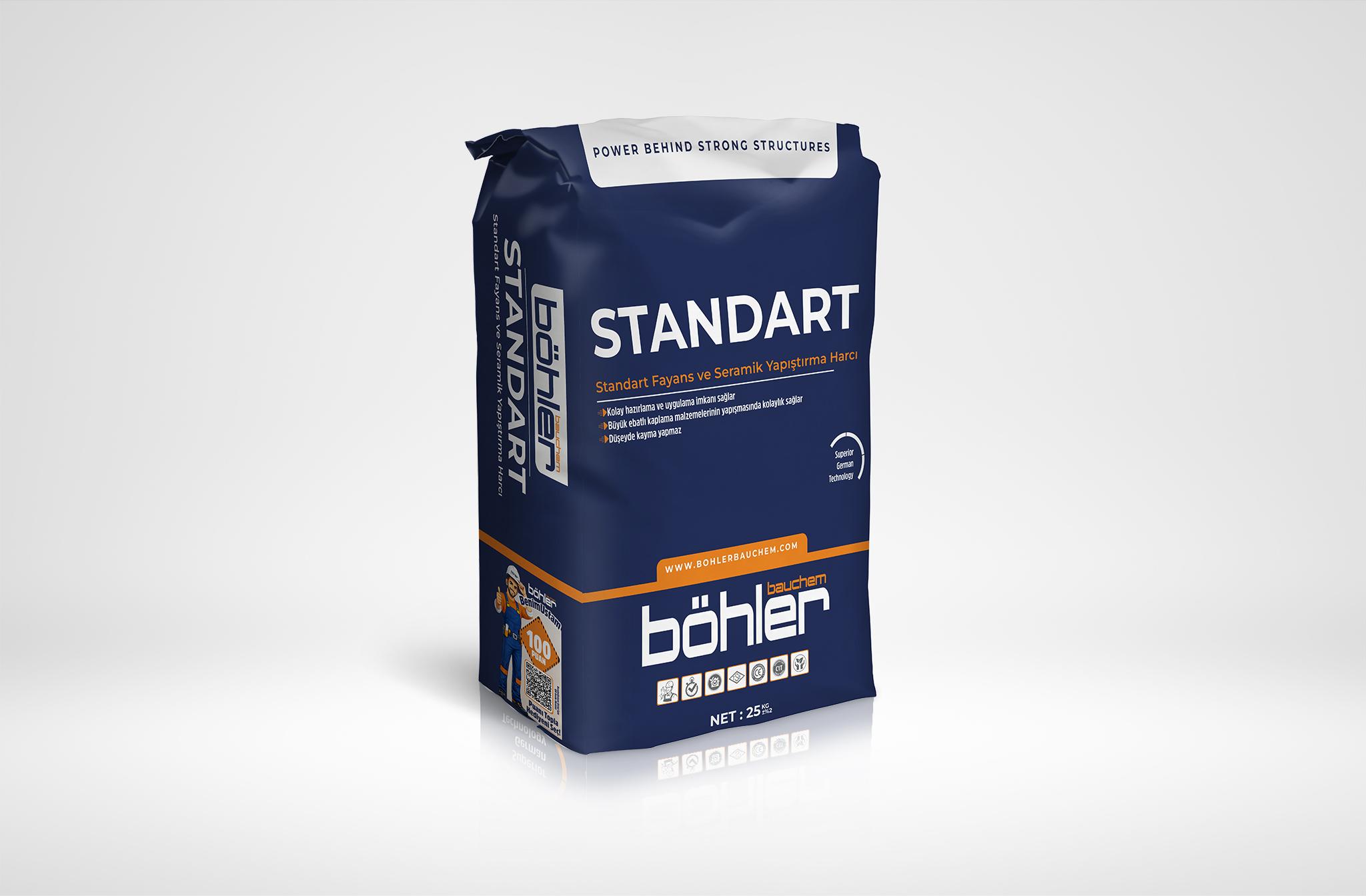 Standart Fayans ve Seramik Yapıştırma Harcı